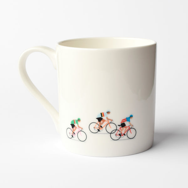 Cycling Coffee Mug, Breakaway Design