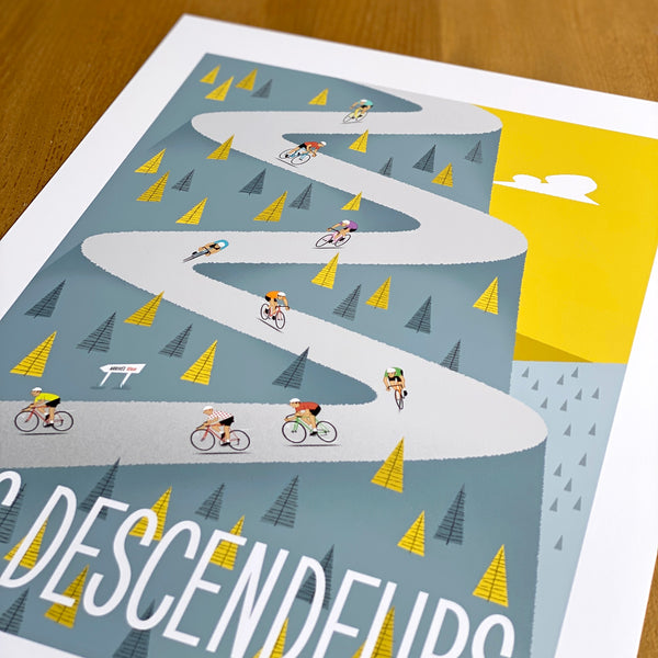 Climbers & Descenders, Set of 2 Prints