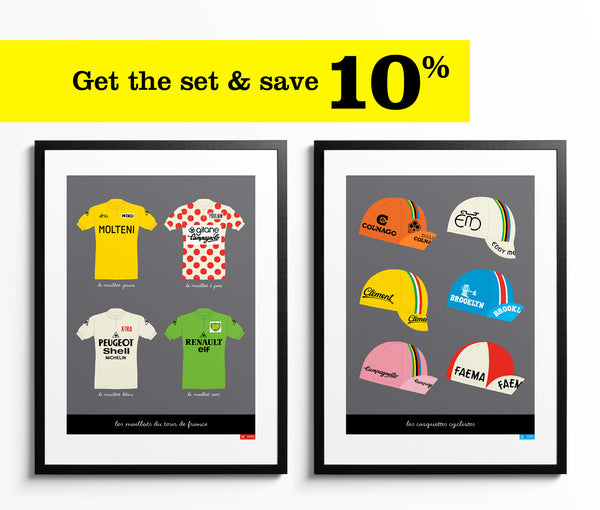 Tour de France Jerseys Print